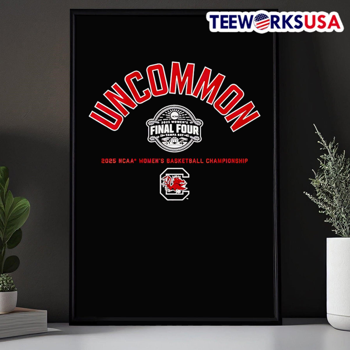 Uncommon Final Four South Carolina Gamecocks - Adult & Kids T-Shirts, Sweatshirts & Hoodies apparel design preview 5