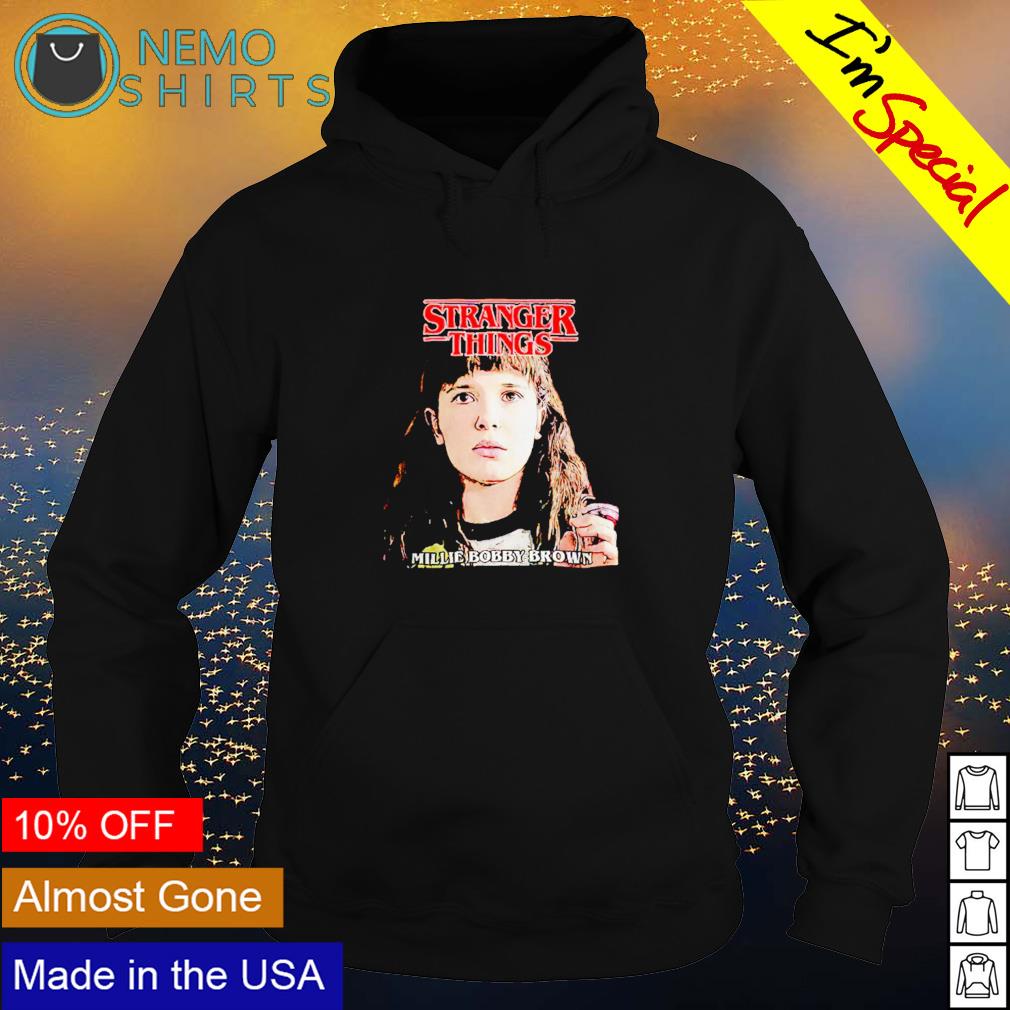 Stranger Things Eleven millie bobby brown - Adult & Kids T-Shirts, Sweatshirts & Hoodies apparel design preview 2