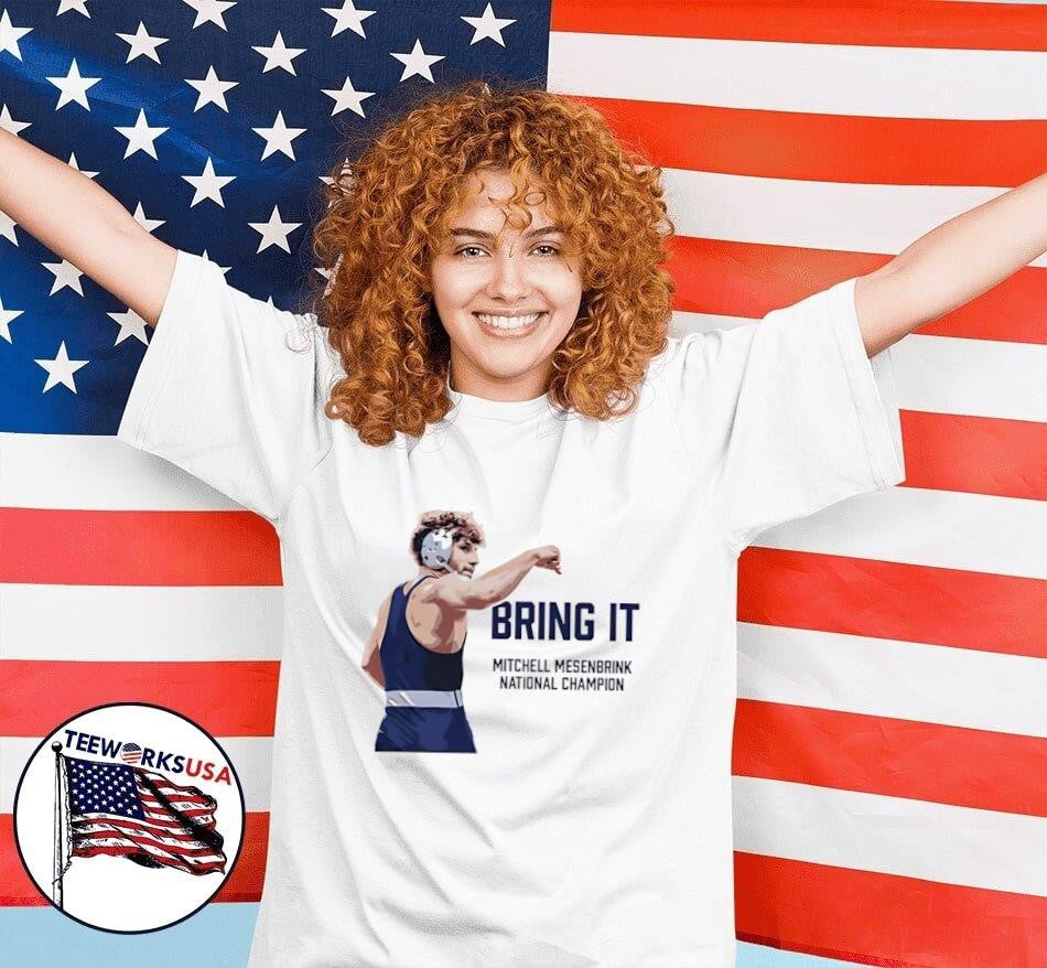 Bring It Mitchell Mesenbrink National Chamρion - Adult & Kids T-Shirts, Sweatshirts & Hoodies apparel design preview 7