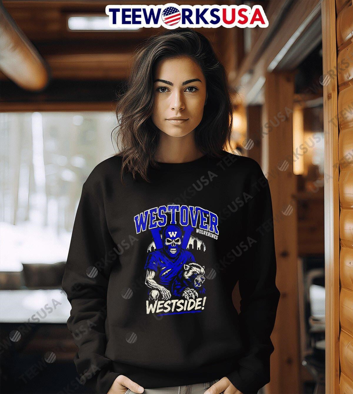 Westover Wolverines Westside - Adult & Kids T-Shirts, Sweatshirts & Hoodies apparel design preview 6