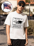 Welcome to Iowa there's plenty of room for - Adult & Kids T-Shirts, Sweatshirts & Hoodies apparel design preview 1