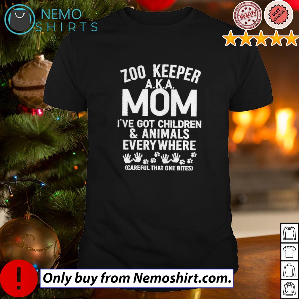 Zoo keeper AKA mom I've got children animals - Adult & Kids T-Shirts, Sweatshirts & Hoodies apparel design preview 1