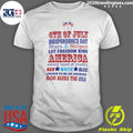 4th Of July Independence Day Stars And Stripes Let - Adult & Kids T-Shirts, Sweatshirts & Hoodies apparel design preview 1