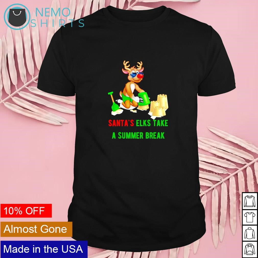 Santa's Elks take a summer back - Adult & Kids T-Shirts, Sweatshirts & Hoodies product image 1