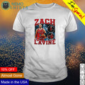 Zach Lavine Chicago 80s 90s Bootleg - Adult & Kids T-Shirts, Sweatshirts & Hoodies apparel design preview 1