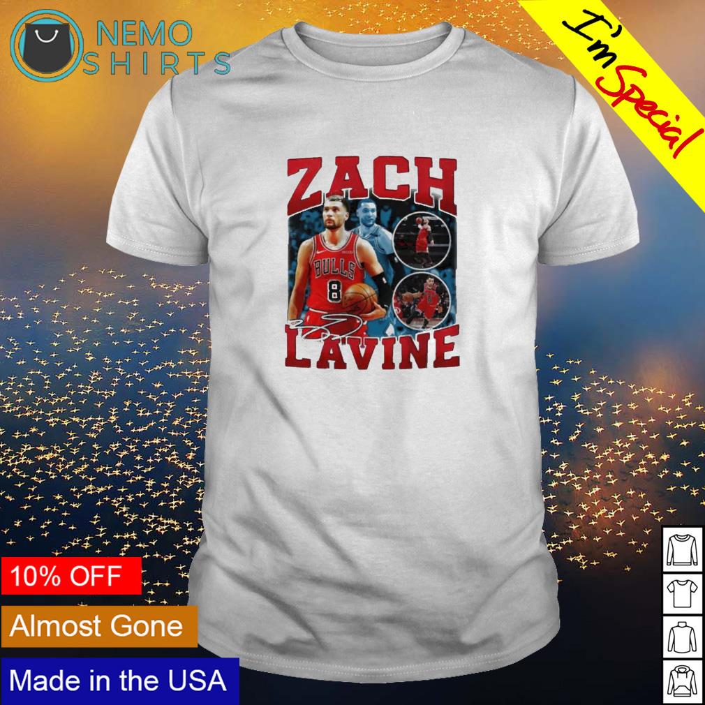 Zach Lavine Chicago 80s 90s Bootleg - Adult & Kids T-Shirts, Sweatshirts & Hoodies apparel design preview 1