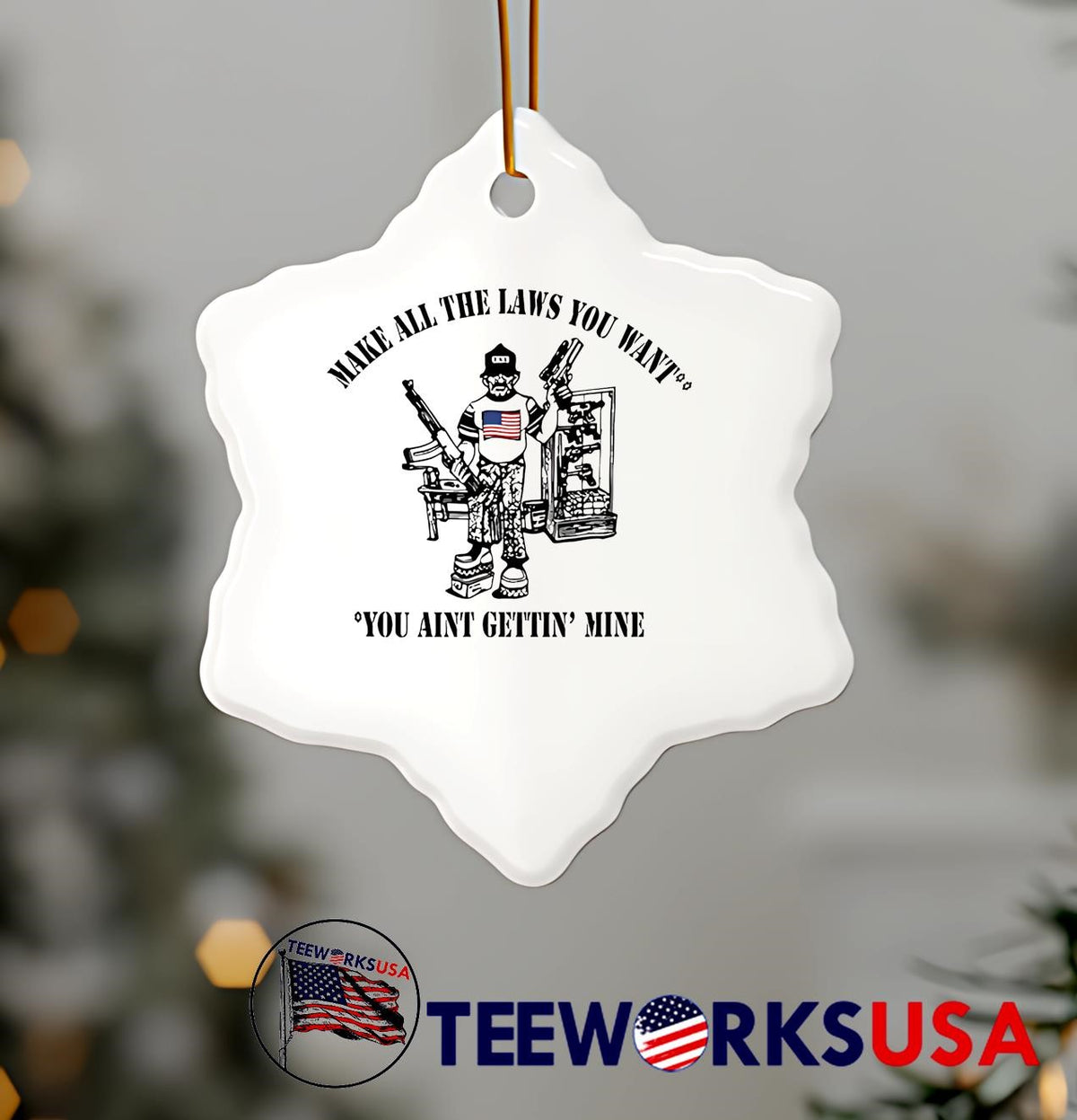 Make All The Laws You Want Aint Gettin Mine - Adult & Kids T-Shirts, Sweatshirts & Hoodies apparel design preview 7