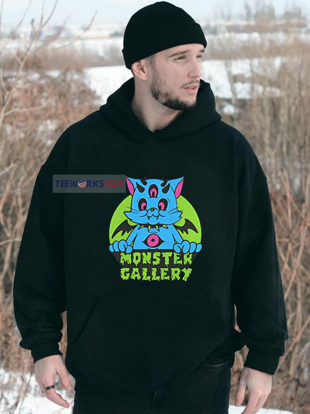 Monster cat 2025 - Adult & Kids T-Shirts, Sweatshirts & Hoodies apparel design preview 2