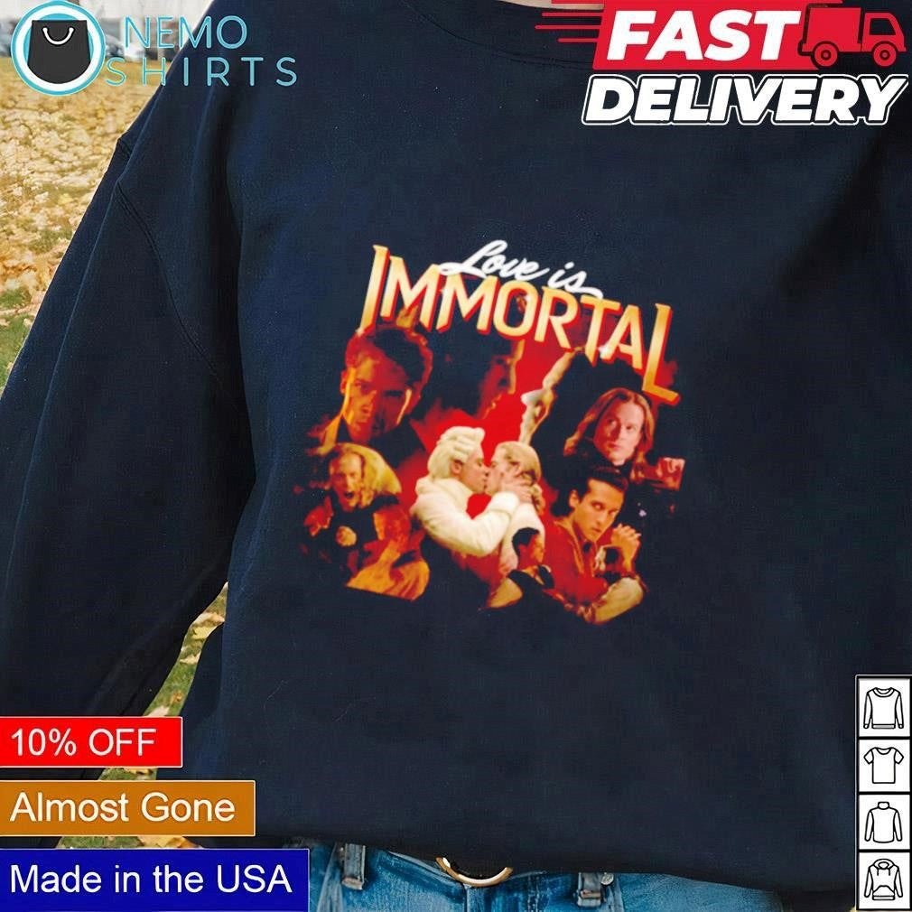 Love is immortal - Adult & Kids T-Shirts, Sweatshirts & Hoodies apparel design preview 3