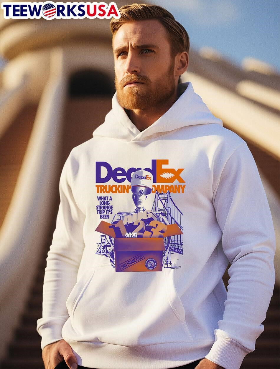 DeadEx Truckin' Company Aug 123 2025 - Adult & Kids T-Shirts, Sweatshirts & Hoodies apparel design preview 2