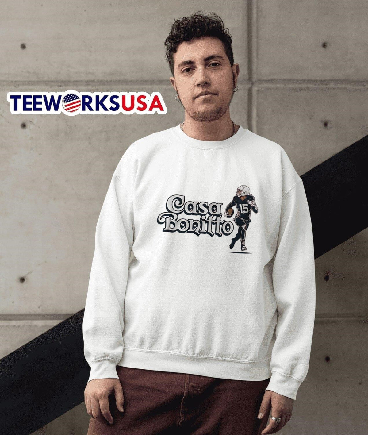 Nik Bonitto Casa football - Adult & Kids T-Shirts, Sweatshirts & Hoodies apparel design preview 5