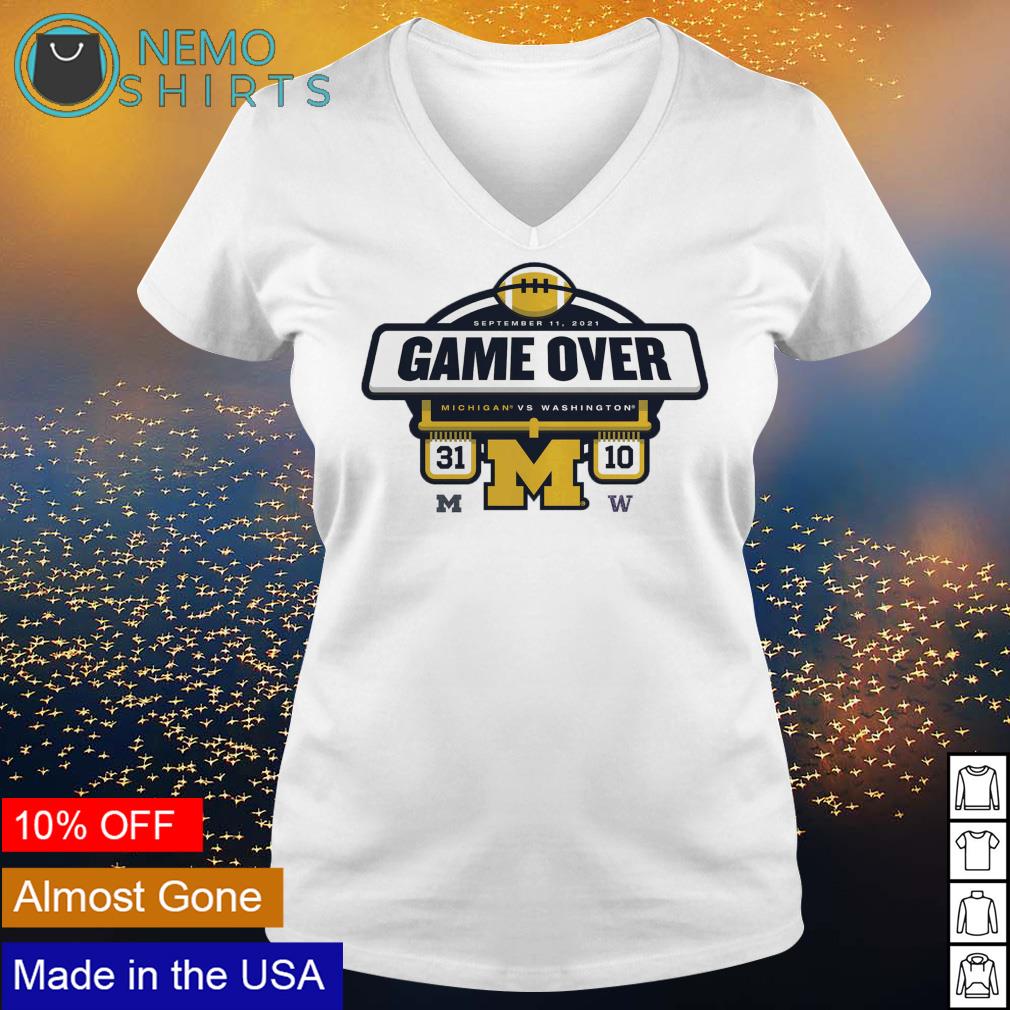 Michigan Wolverines vs Washington Huskies 31 10 game - Adult & Kids T-Shirts, Sweatshirts & Hoodies apparel design preview 5