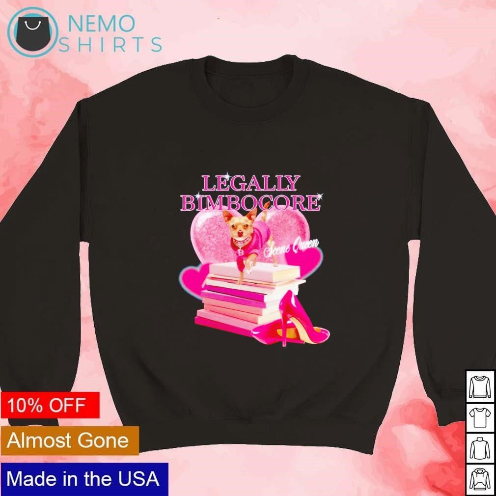 Legally bimbocore scene queen - Adult & Kids T-Shirts, Sweatshirts & Hoodies apparel design preview 3