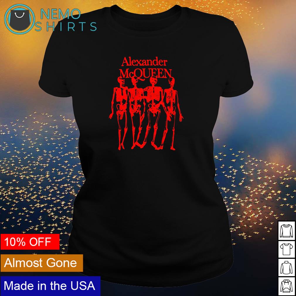 Skeleton Alexander Mcqueen - Adult & Kids T-Shirts, Sweatshirts & Hoodies apparel design preview 3