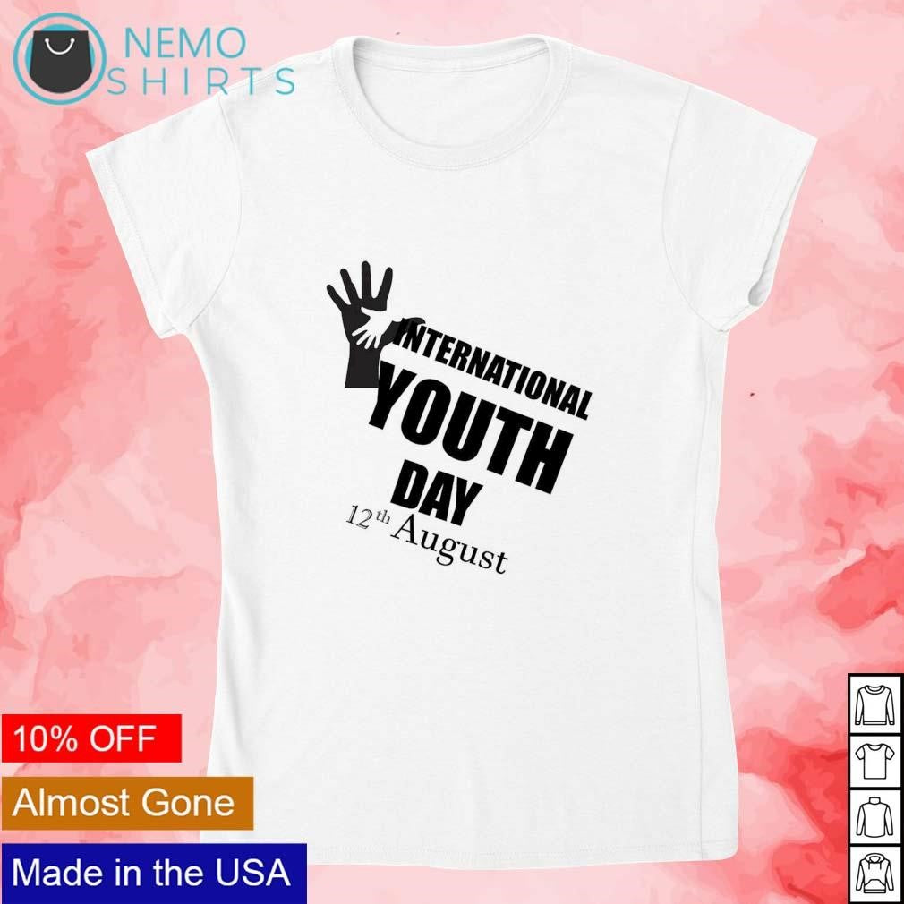 International youth day 12th August - Adult & Kids T-Shirts, Sweatshirts & Hoodies apparel design preview 4