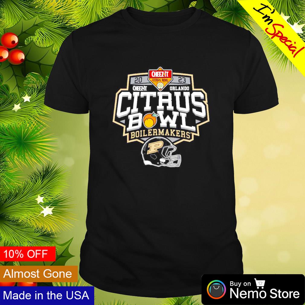 Purdue Boilermakers 2023 Cheez-it Orlando Citrus Bowl - Adult & Kids T-Shirts, Sweatshirts & Hoodies apparel design preview 1