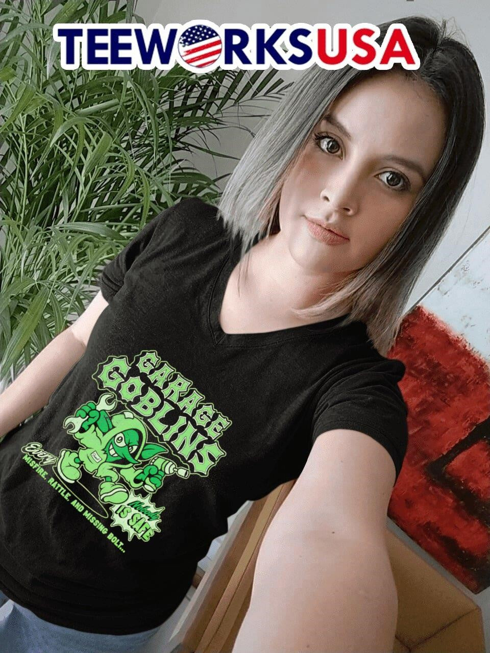 Garage Goblins nobody is safe - Adult & Kids T-Shirts, Sweatshirts & Hoodies apparel design preview 7
