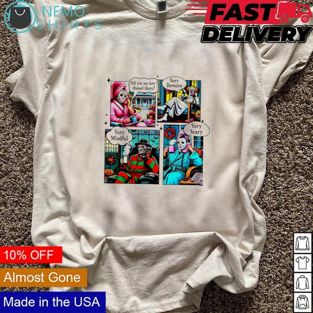 Scary movies Halloween did you see - Adult & Kids T-Shirts, Sweatshirts & Hoodies apparel design preview 3