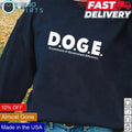 DOGE Department Of Government Efficiency - Adult & Kids T-Shirts, Sweatshirts & Hoodies apparel design preview 1