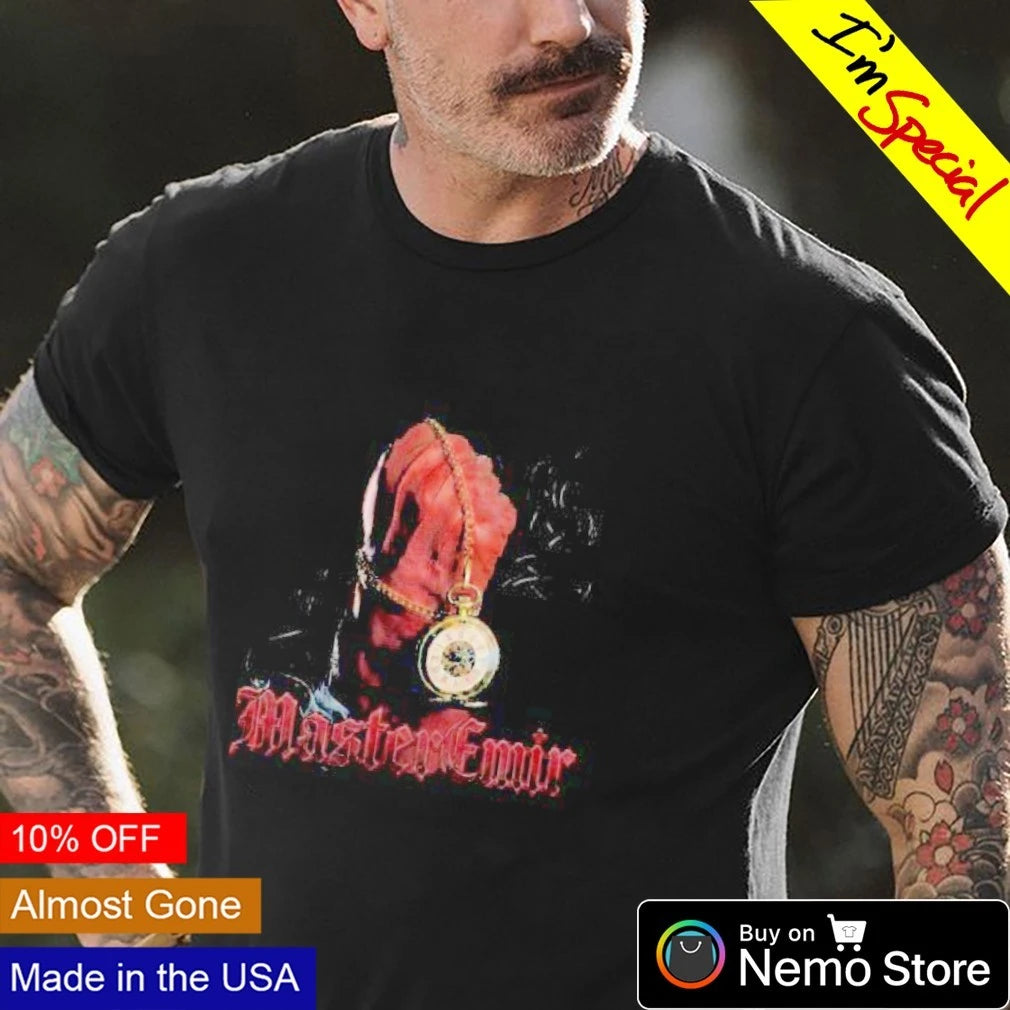 MasterEmir Red Fist with Pocket Watch Gothic Style - Adult & Kids T-Shirts, Sweatshirts & Hoodies apparel design preview 4