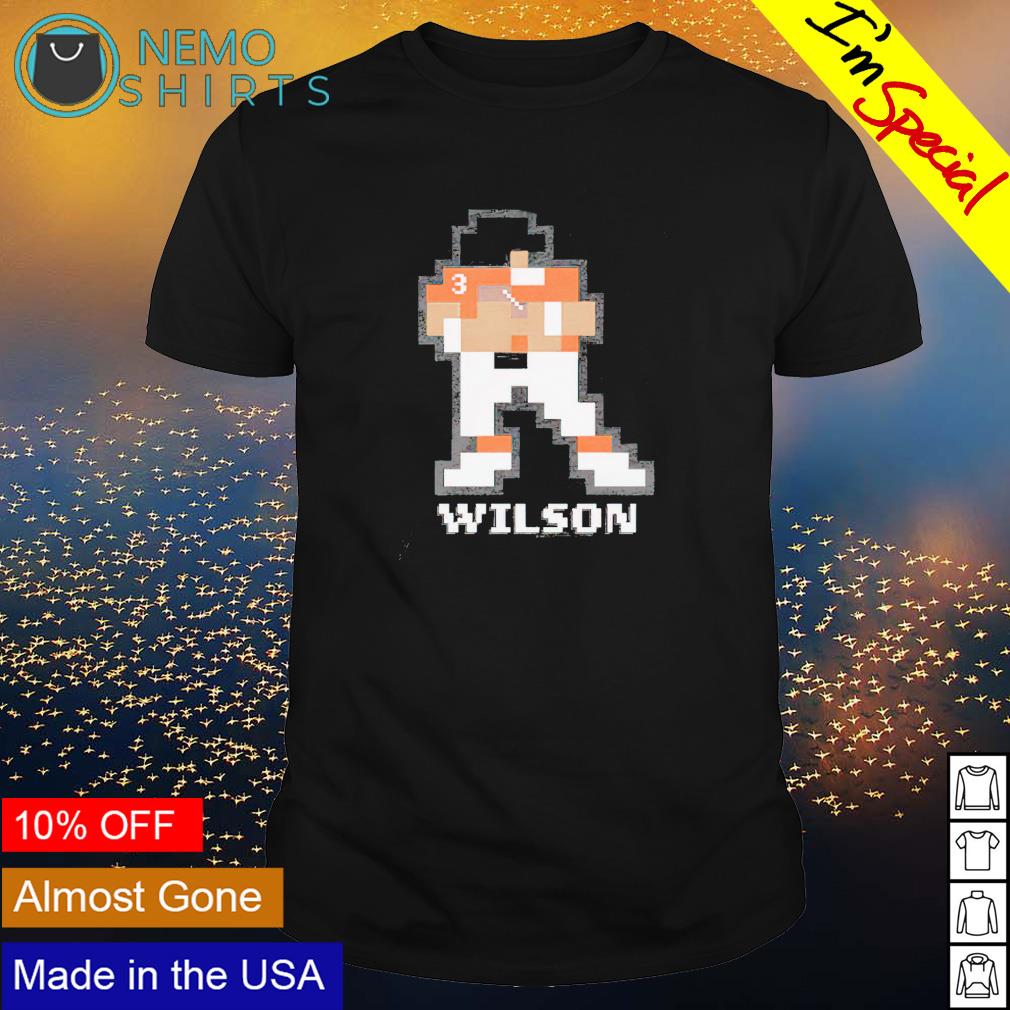 Russell Wilson 8-Bit - Adult & Kids T-Shirts, Sweatshirts & Hoodies apparel design preview 1