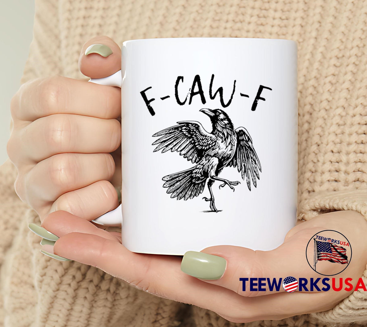 Raven Lover F-Caw-F - Adult & Kids T-Shirts, Sweatshirts & Hoodies apparel design preview 6
