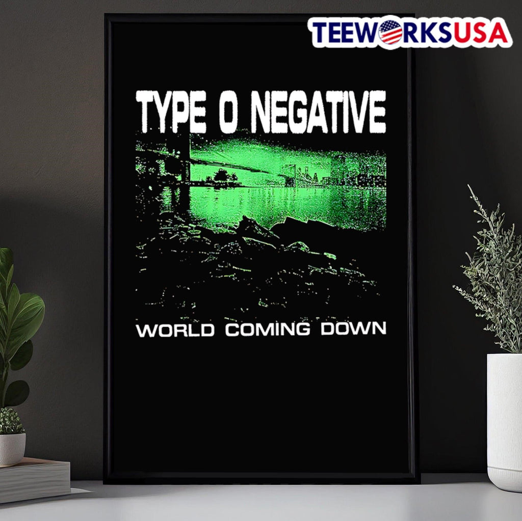 Type o negative world coming down - Adult & Kids T-Shirts, Sweatshirts & Hoodies apparel design preview 5