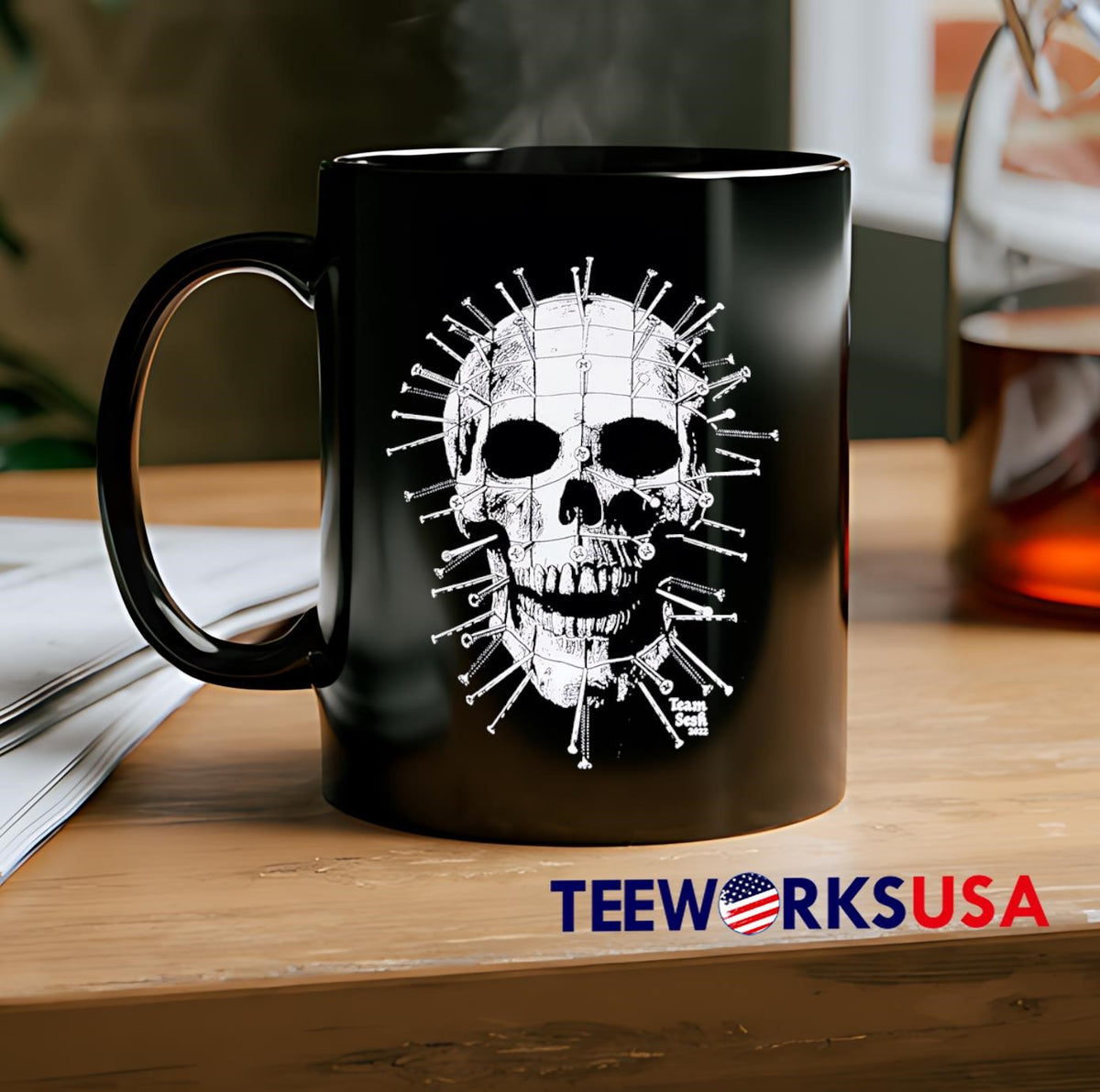 Skull nail team sesh 2022 - Adult & Kids T-Shirts, Sweatshirts & Hoodies apparel design preview 2
