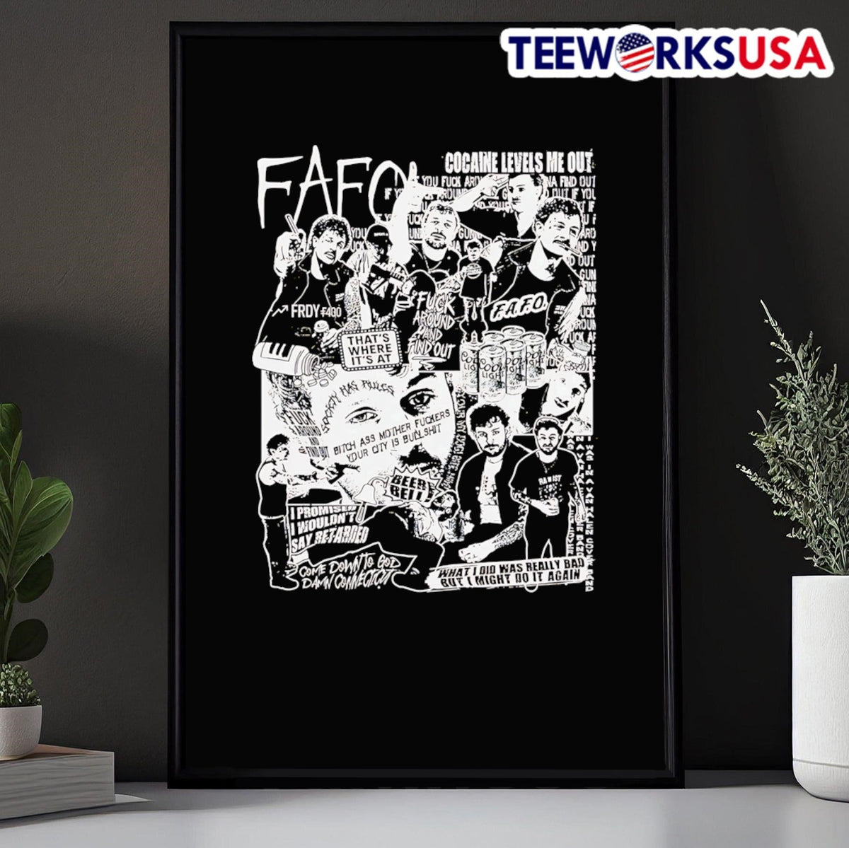 Finna Fuck Around and Drop the New Freddy - Adult & Kids T-Shirts, Sweatshirts & Hoodies apparel design preview 5