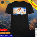 Macho Man Randy Savage Elbow Drop Jesus - Adult & Kids T-Shirts, Sweatshirts & Hoodies apparel design preview 1