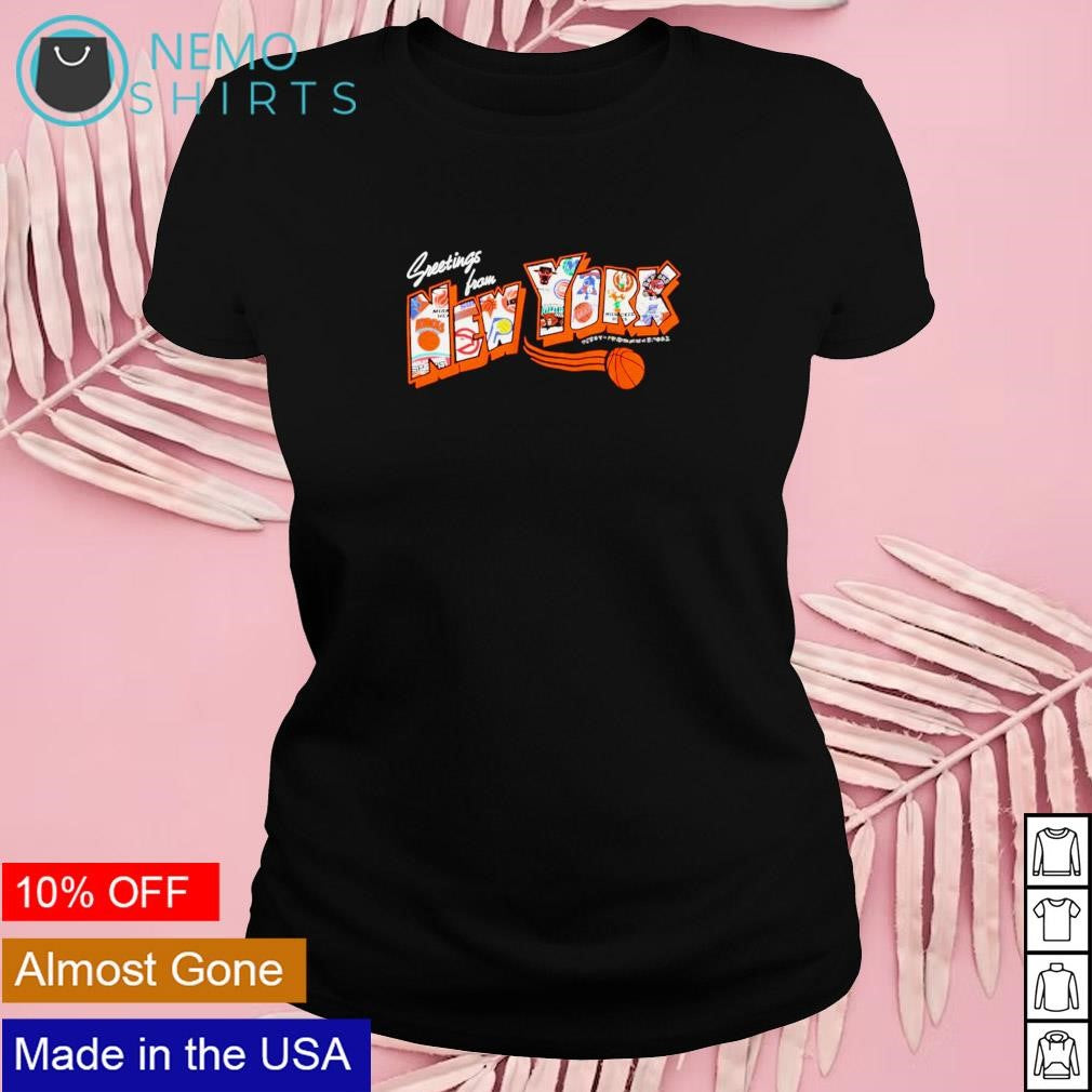Greetings New York Knicks - Adult & Kids T-Shirts, Sweatshirts & Hoodies apparel design preview 4