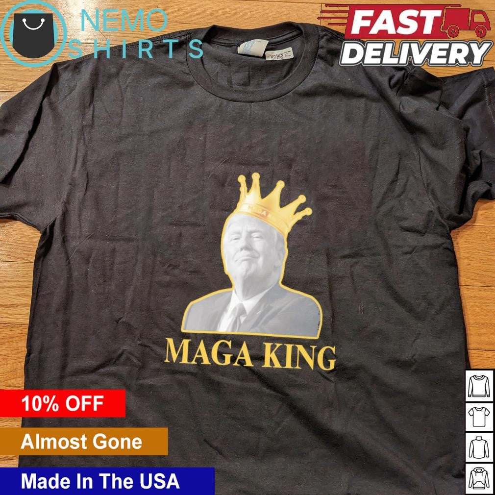 Maga King Donald Trump - Adult & Kids T-Shirts, Sweatshirts & Hoodies apparel design preview 4