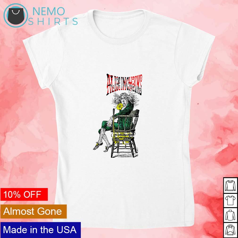 Alice in chains Mad Hatter character - Adult & Kids T-Shirts, Sweatshirts & Hoodies apparel design preview 4