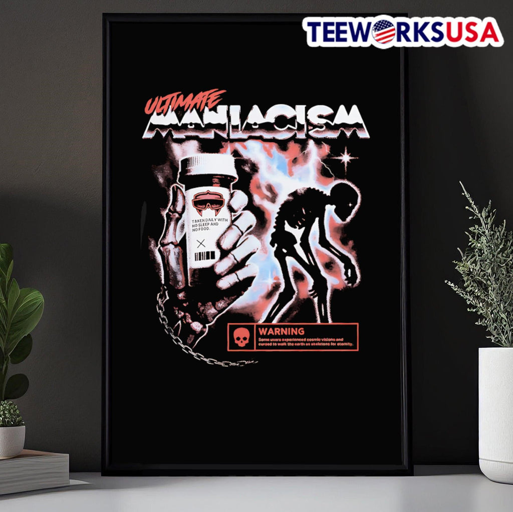 Ultimate Maniacism graphic - Adult & Kids T-Shirts, Sweatshirts & Hoodies apparel design preview 5