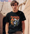 Fantastic Four Characters cartoon - Adult & Kids T-Shirts, Sweatshirts & Hoodies apparel design preview 1