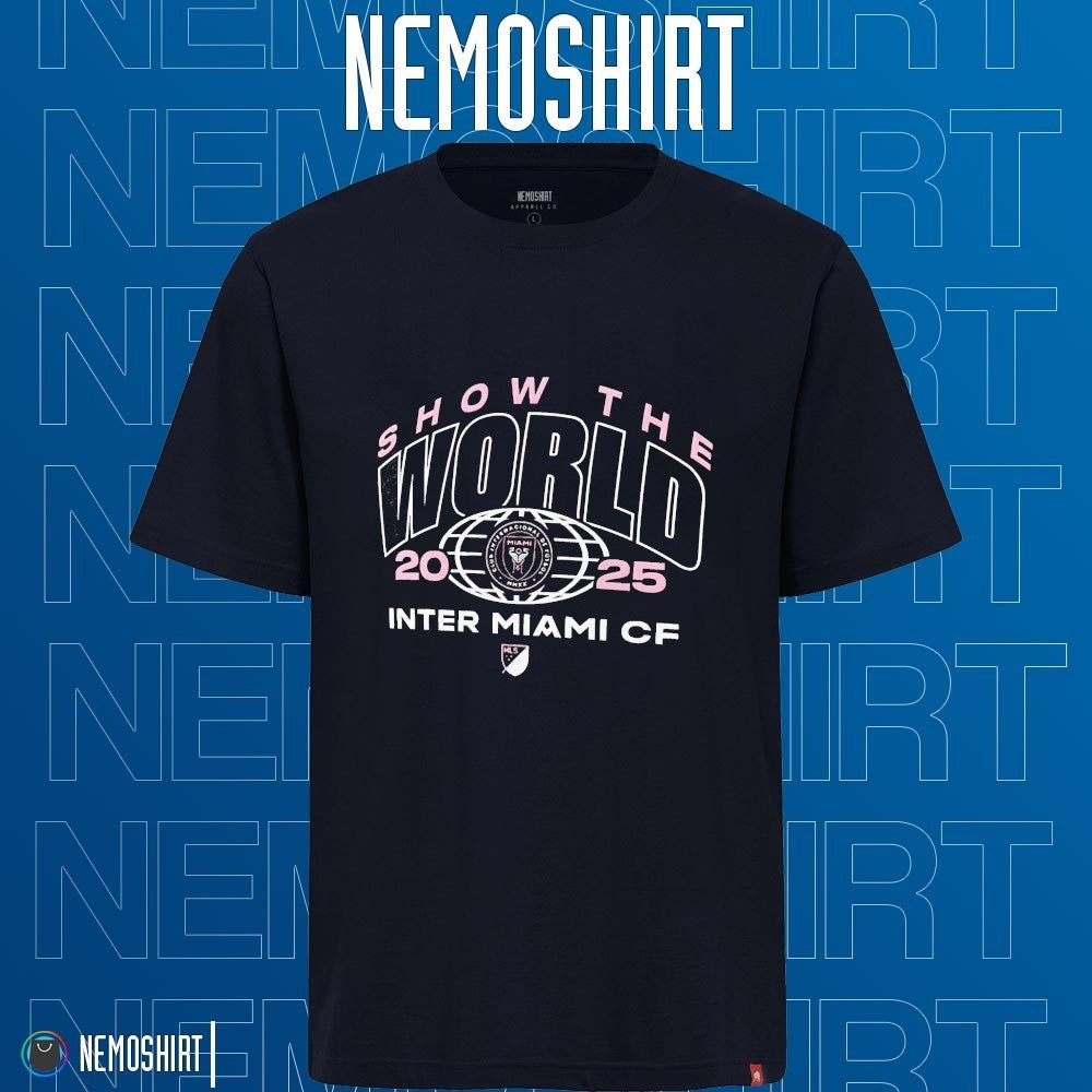 Inter Miami CF show the world 2025 - Adult & Kids T-Shirts, Sweatshirts & Hoodies apparel design preview 1