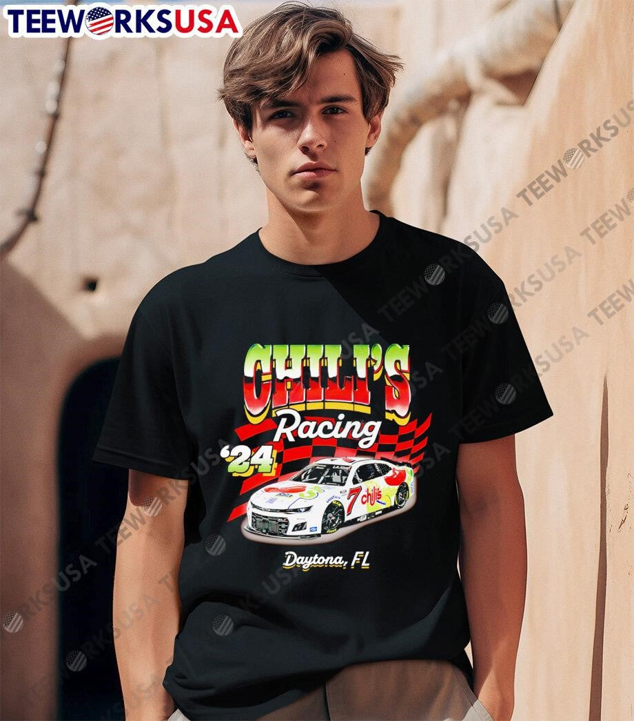 Corey Lajoie Chilis Racing 24 Daytona Fl - Adult & Kids T-Shirts, Sweatshirts & Hoodies apparel design preview 1