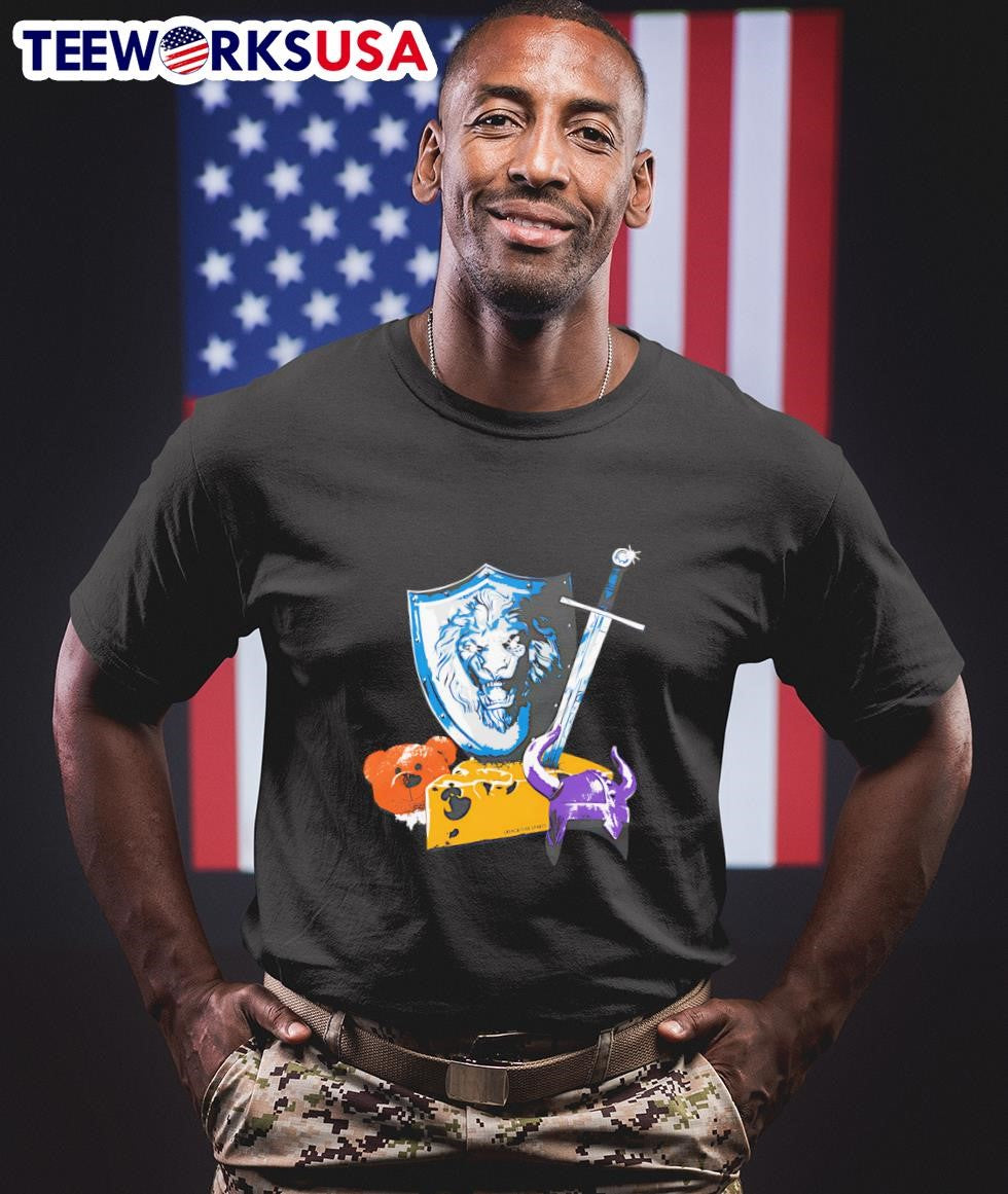Lions NFC North CT - Adult & Kids T-Shirts, Sweatshirts & Hoodies apparel design preview 1