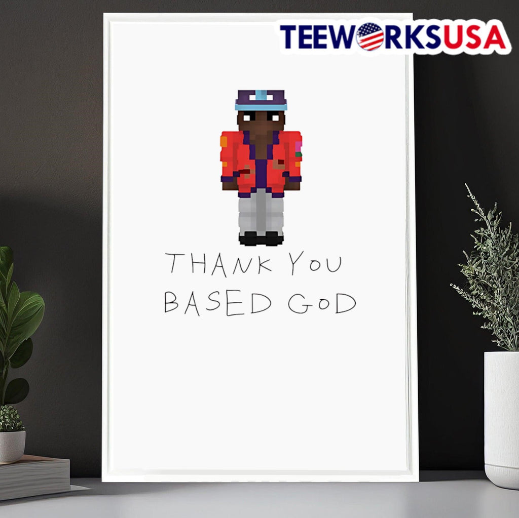 Lilb Minecraft thank you based God - Adult & Kids T-Shirts, Sweatshirts & Hoodies apparel design preview 6