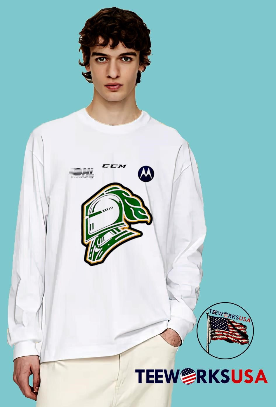 London Knight Champions Memorial Cup 2025 - Adult & Kids T-Shirts, Sweatshirts & Hoodies apparel design preview 4