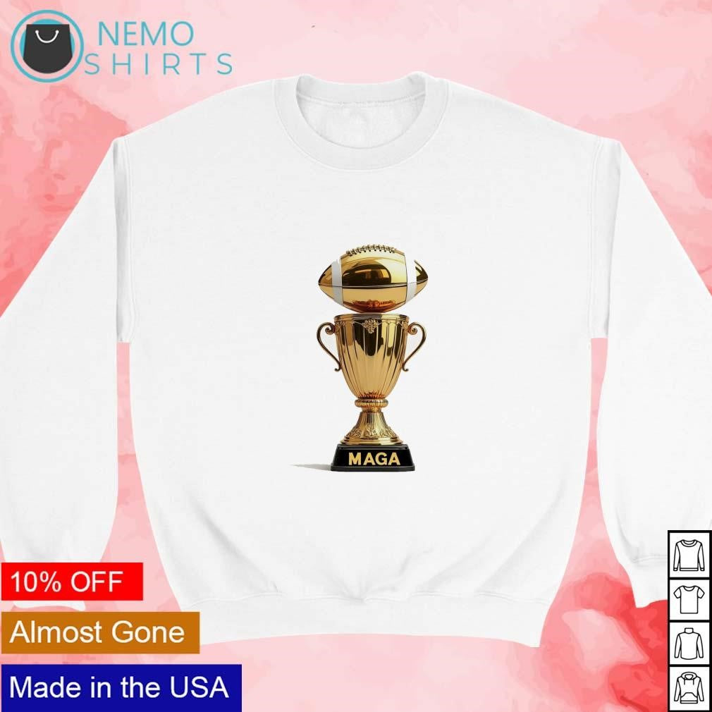 Doge maga football trophy - Adult & Kids T-Shirts, Sweatshirts & Hoodies apparel design preview 3