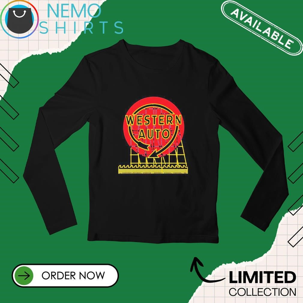 Western Auto KC sign - Adult & Kids T-Shirts, Sweatshirts & Hoodies apparel design preview 3