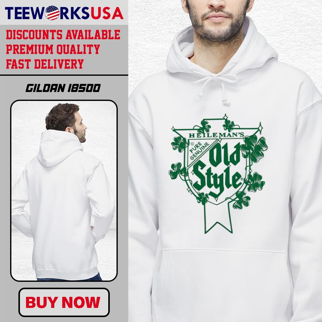 Heileman's Pure Genuine Old Style Find Your Own Luck - Adult & Kids T-Shirts, Sweatshirts & Hoodies apparel design preview 2