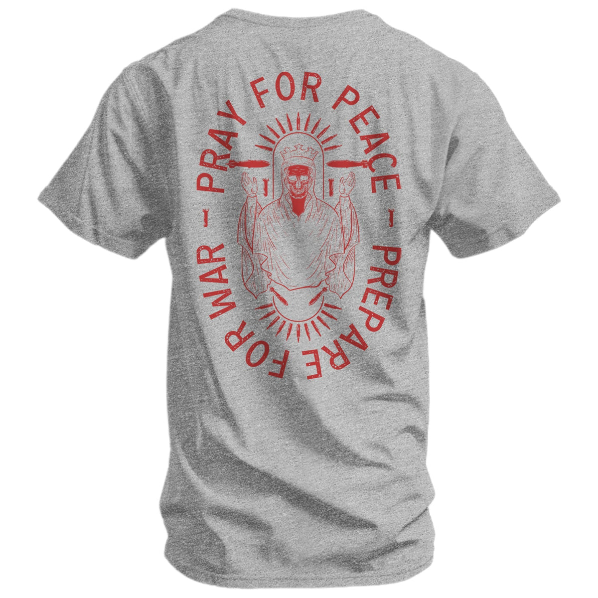 Pray For Peace. Prepare War. Men's - Adult & Kids T-Shirts, Sweatshirts & Hoodies apparel design preview 13