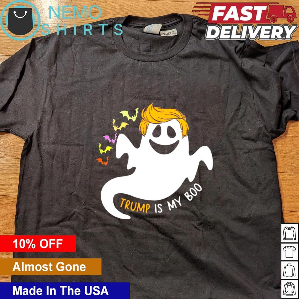 Trump is my boo Halloween bats - Adult & Kids T-Shirts, Sweatshirts & Hoodies apparel design preview 4