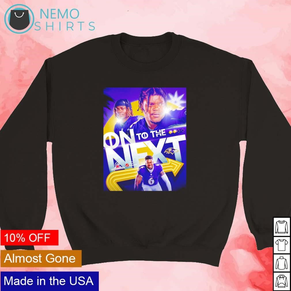 Baltimore Ravens on the next AFC championship - Adult & Kids T-Shirts, Sweatshirts & Hoodies apparel design preview 5