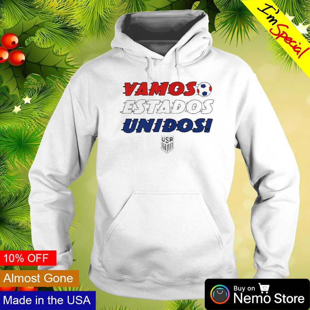 USMNT Vamos Estados Unidos Homage - Adult & Kids T-Shirts, Sweatshirts & Hoodies apparel design preview 2