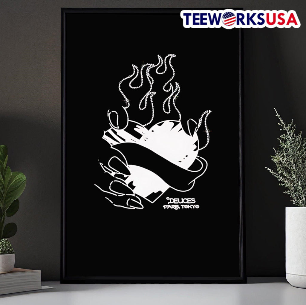Deuces Paris Tokyo - Adult & Kids T-Shirts, Sweatshirts & Hoodies apparel design preview 5