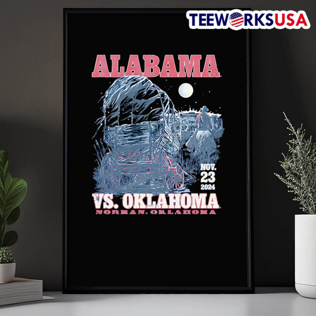 Alabama vs Oklahoma 2024 Norman - Adult & Kids T-Shirts, Sweatshirts & Hoodies apparel design preview 5