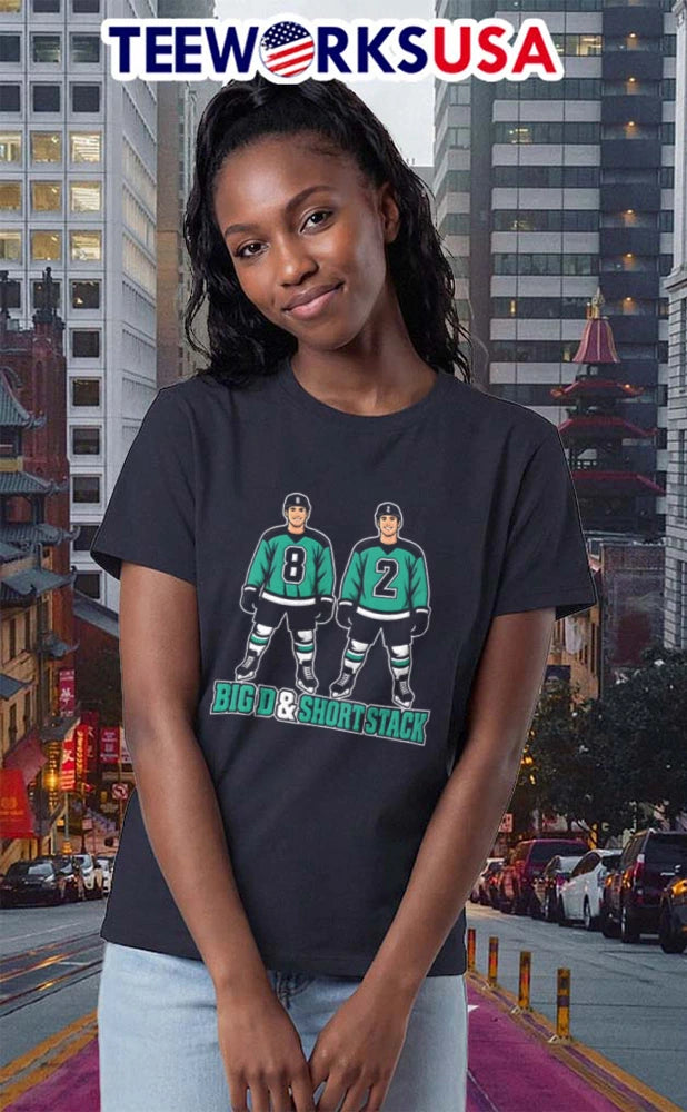 Big D Short Stack - Adult & Kids T-Shirts, Sweatshirts & Hoodies apparel design preview 2